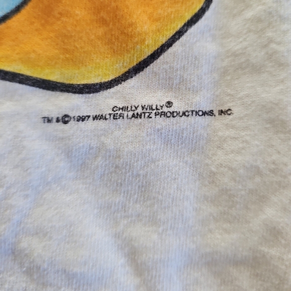 Vintage 1997 Chilly Willy t shirt preowned size xl us t 707 - Picture 3 of 6